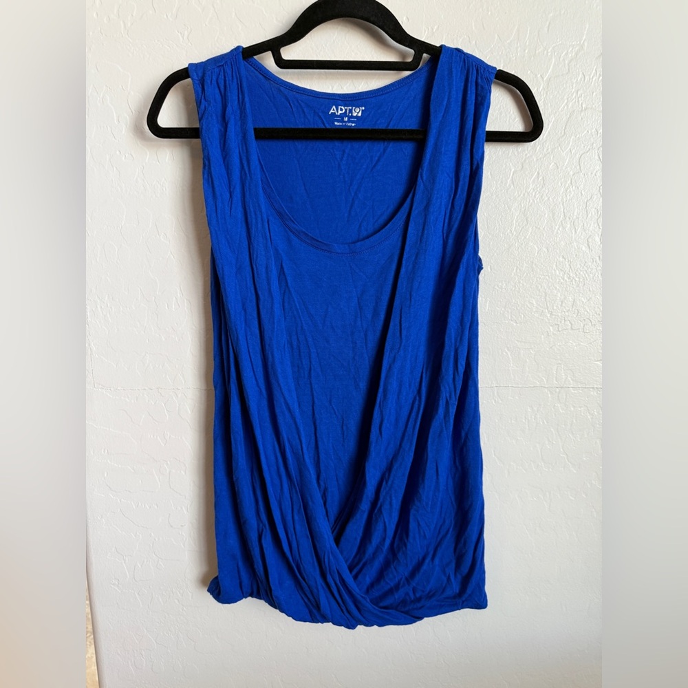 Apt. 9 Women's Vibrant Blue Tank Top